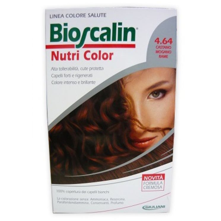 Bioscalin Nutri Color 4.64 Castano Mogano Rame 124ml
